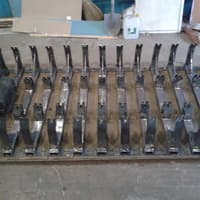 Изготовление опор для конвейерных роликов