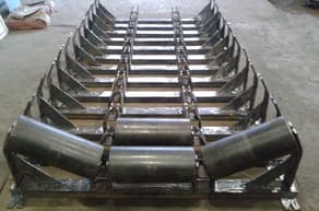 Изготовление опор для конвейерных роликов