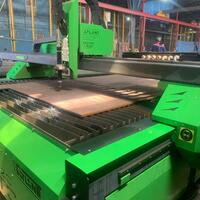 Плазменная резка металла на станке с ЧПУ