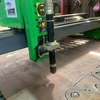 Плазменная резка металла на станке с ЧПУ