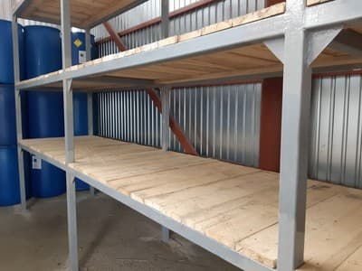 Изготовление и монтаж стеллажей для складов