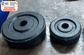 Изготовление корпусов подшипникового узла конвейерного ролика