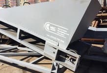 Конвейер плоский 400 мм (подъемный)