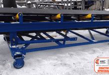 Конвейер горизонтальный желобчатый - портфолио