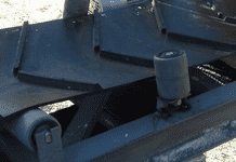 Ленточный конвейер-транспортер с шевронной лентой