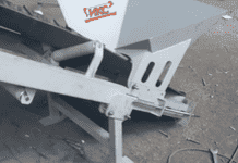 Ленточный конвейер-транспортер с шевронной лентой