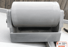 Ролики бункера для крупногабаритного мусора