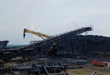 Ленточный конвейер (уголь)