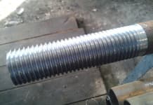 Изготовление резьбовых шпилек в Иркутске ООО СибЭнерго цех металлообработки